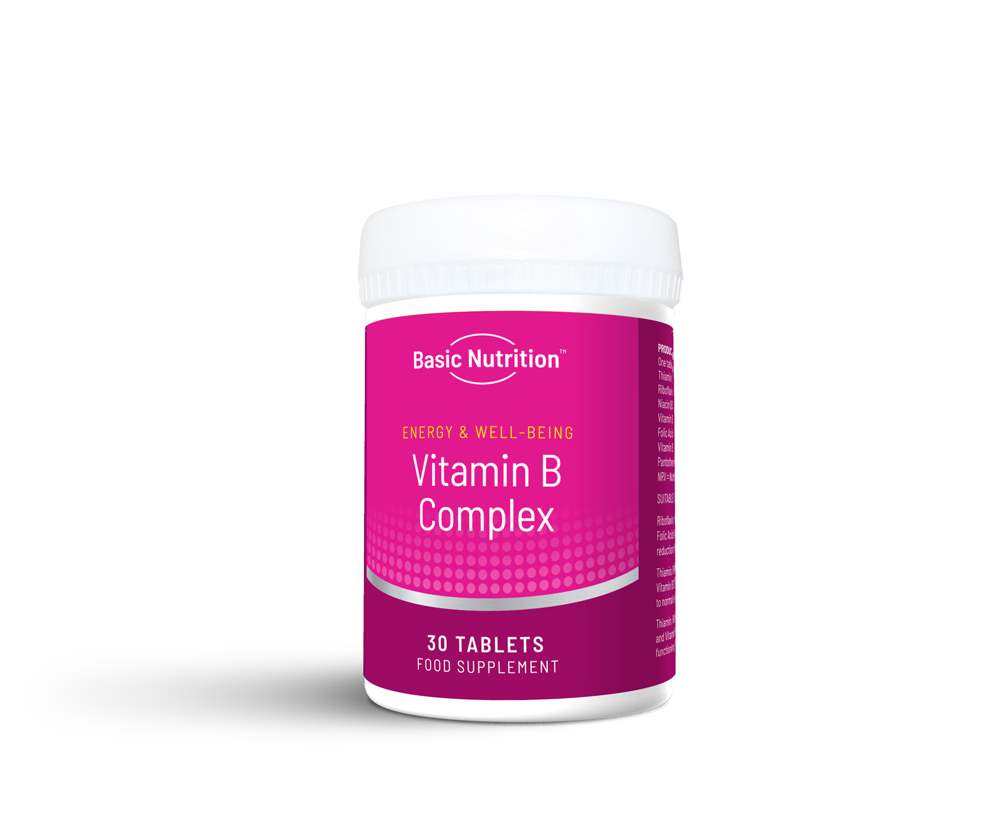 Vitamin B Complex 30 Tablets